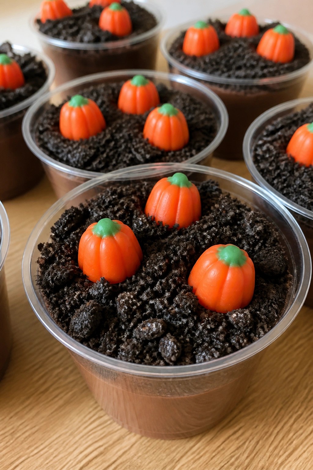 Pumpkin Patch Dirt Cups