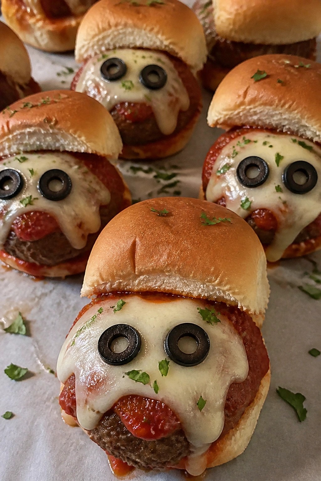 Monster Meatball Sliders