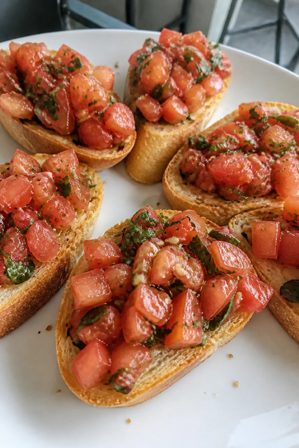 Vampire Bite Bruschetta