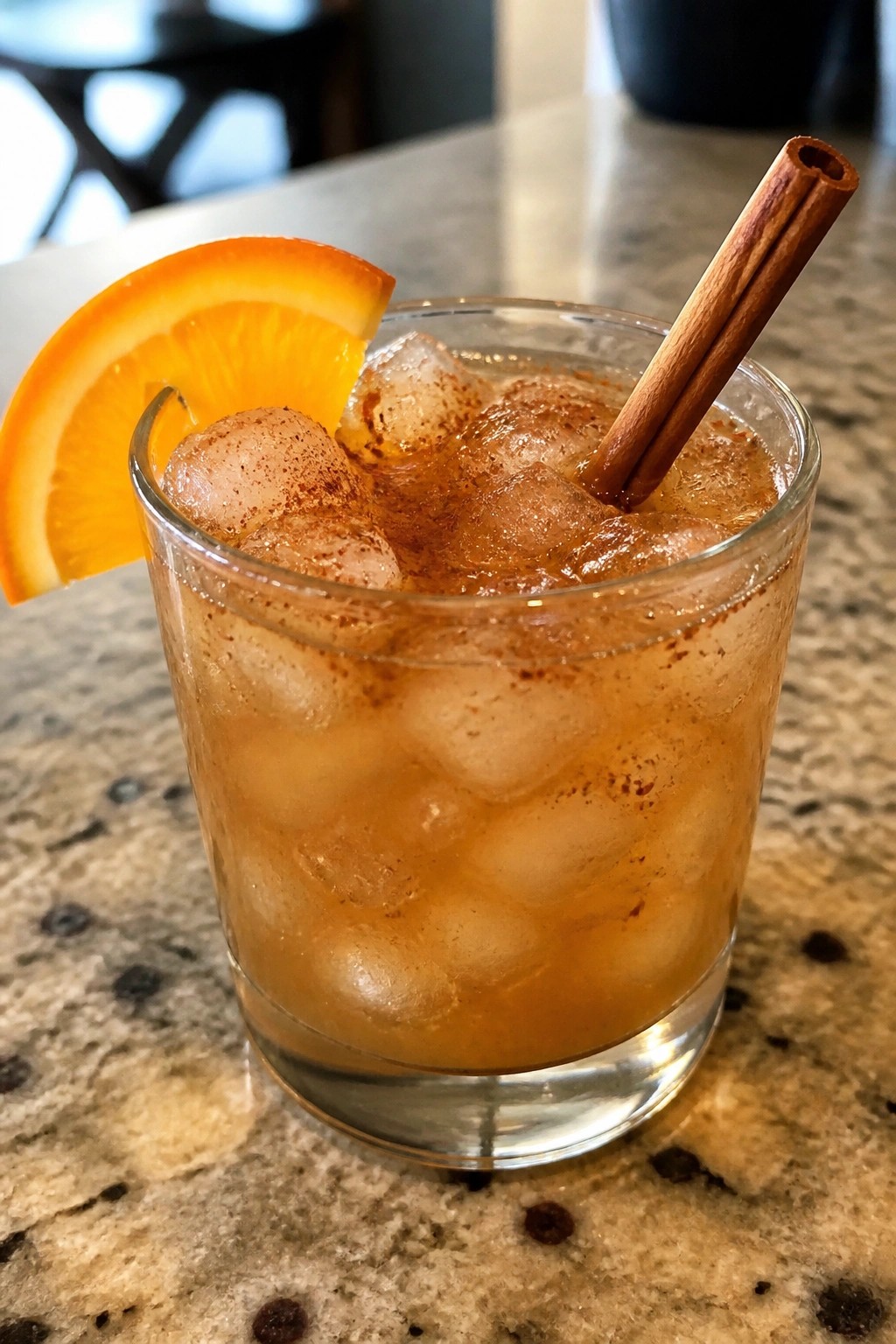 Fiery Cinnamon Mezcal Smash