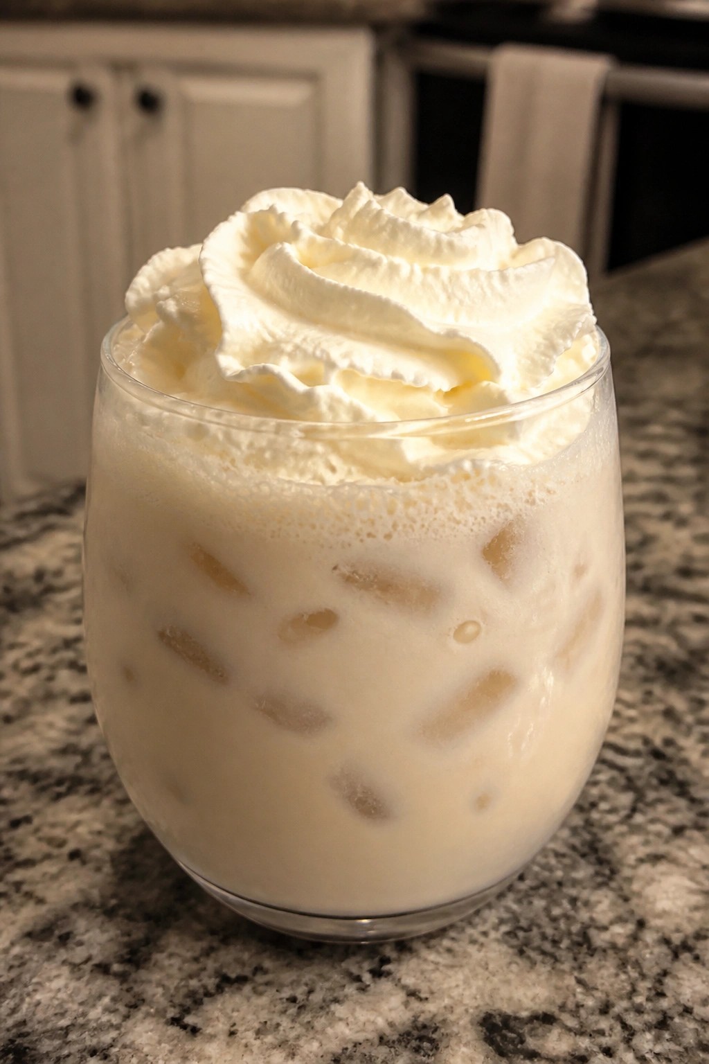 Ghostly Vanilla Bourbon Cream Cocktail