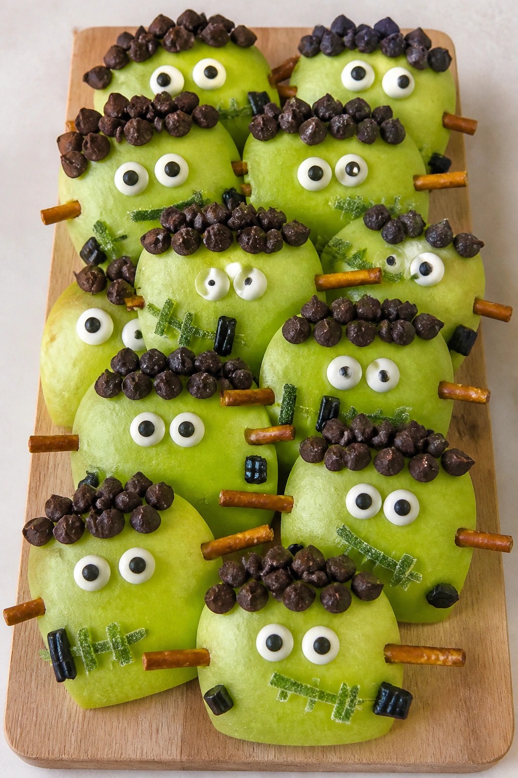Frankenstein Green Apple Candy Board