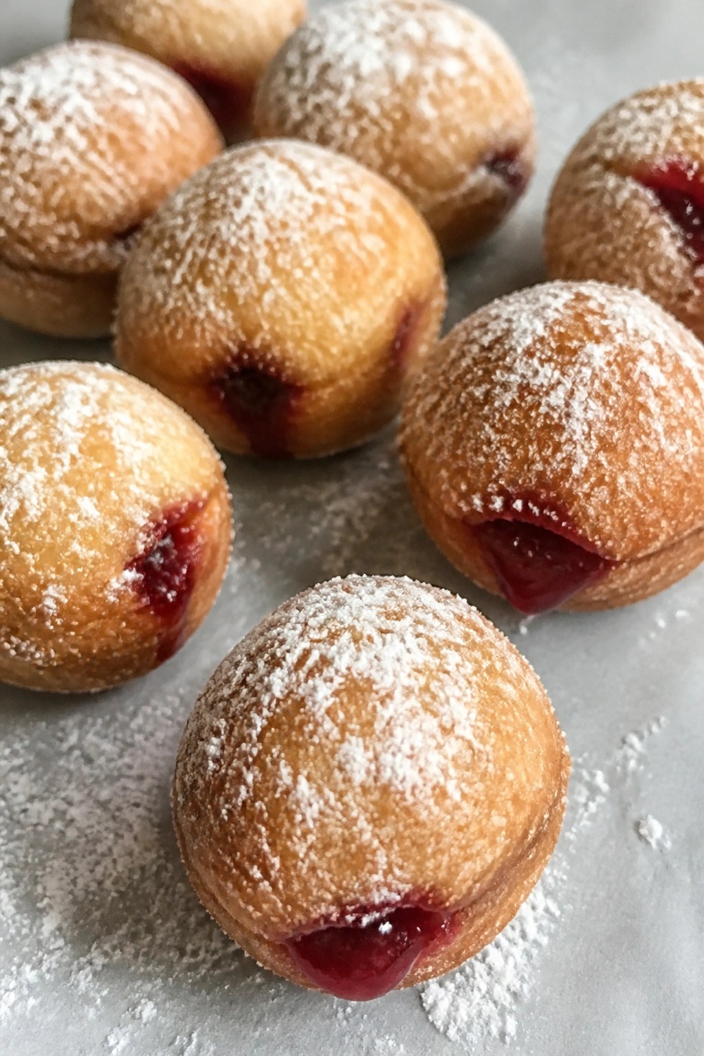 Vampire Bite Donut Holes