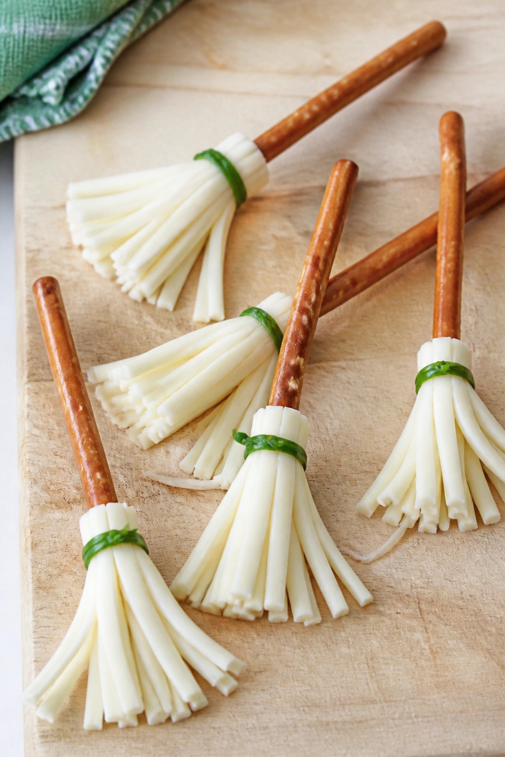 Witch's Broomstick Pretzel Sticks