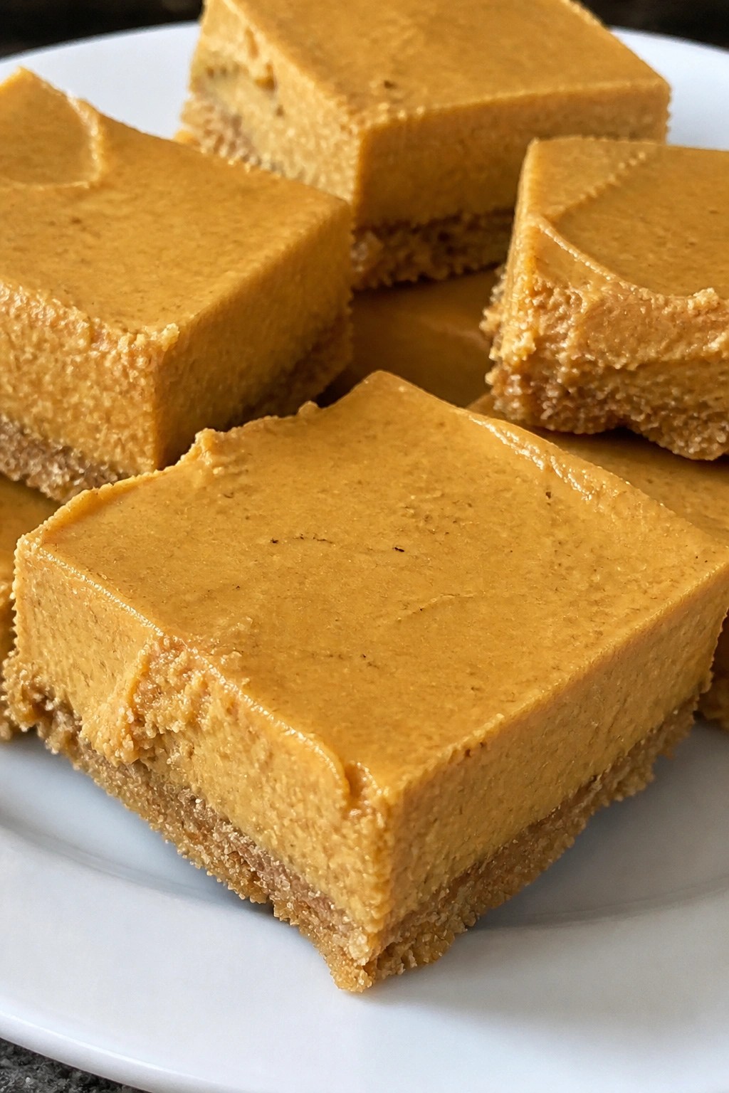 Pumpkin Pie No-Bake Cookie Bars