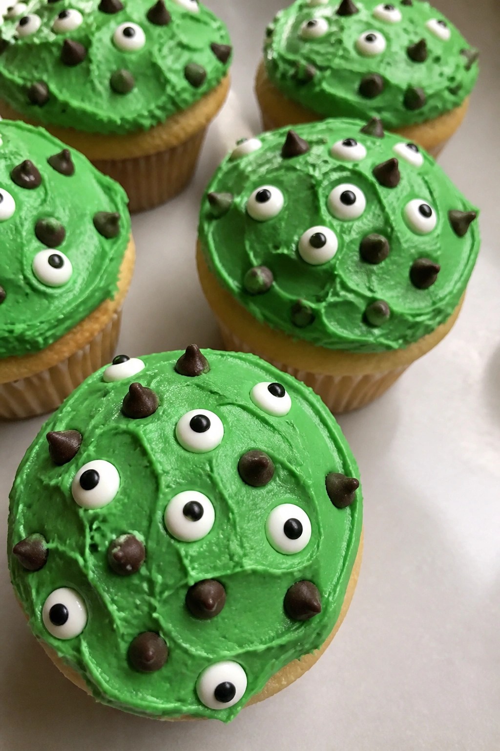 Candy Eye Monster Cupcakes