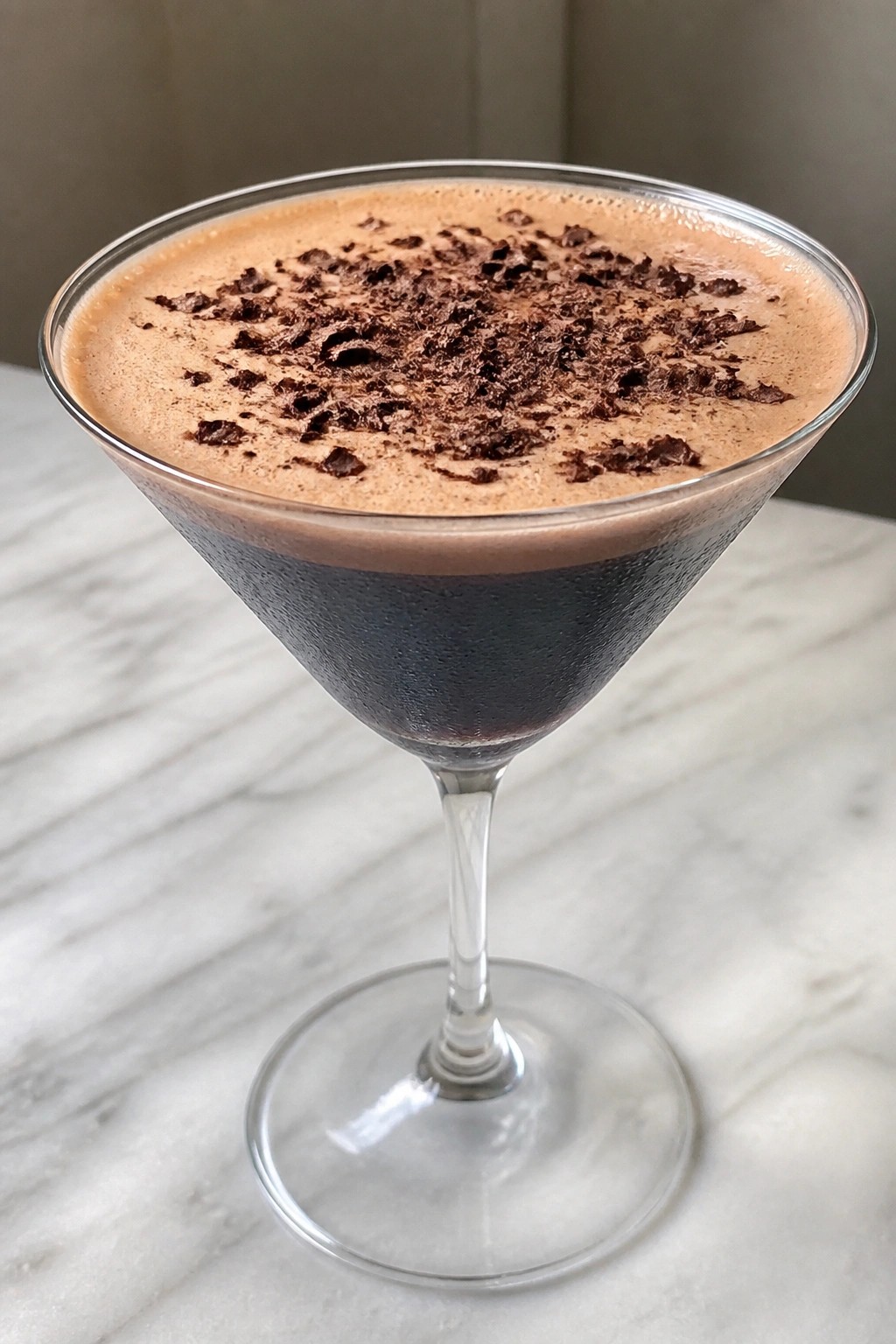 Dark Chocolate Espresso Martini