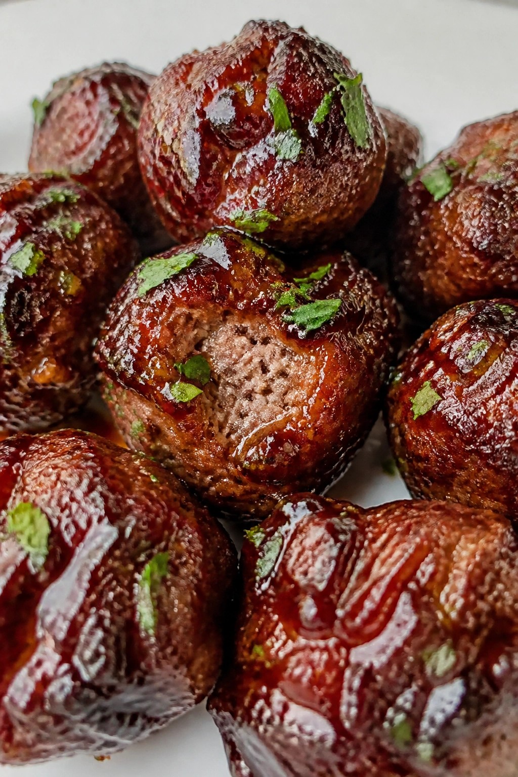 Vampire Bite Balsamic Glazed Meatballs