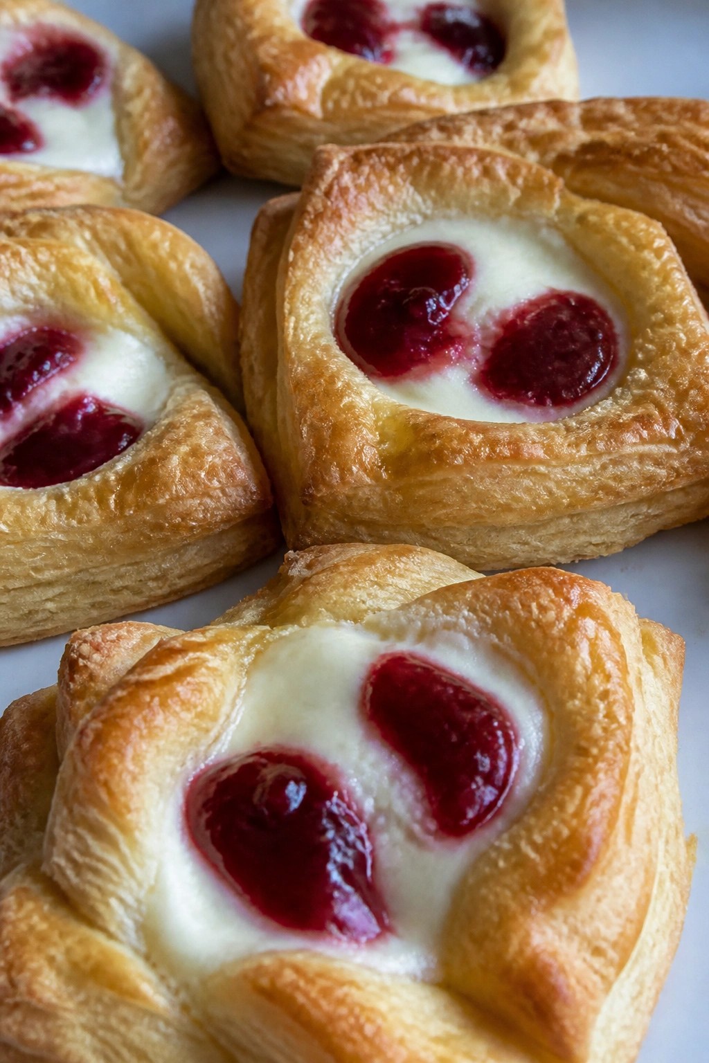 Vampire Bite Cream Cheese Danishes