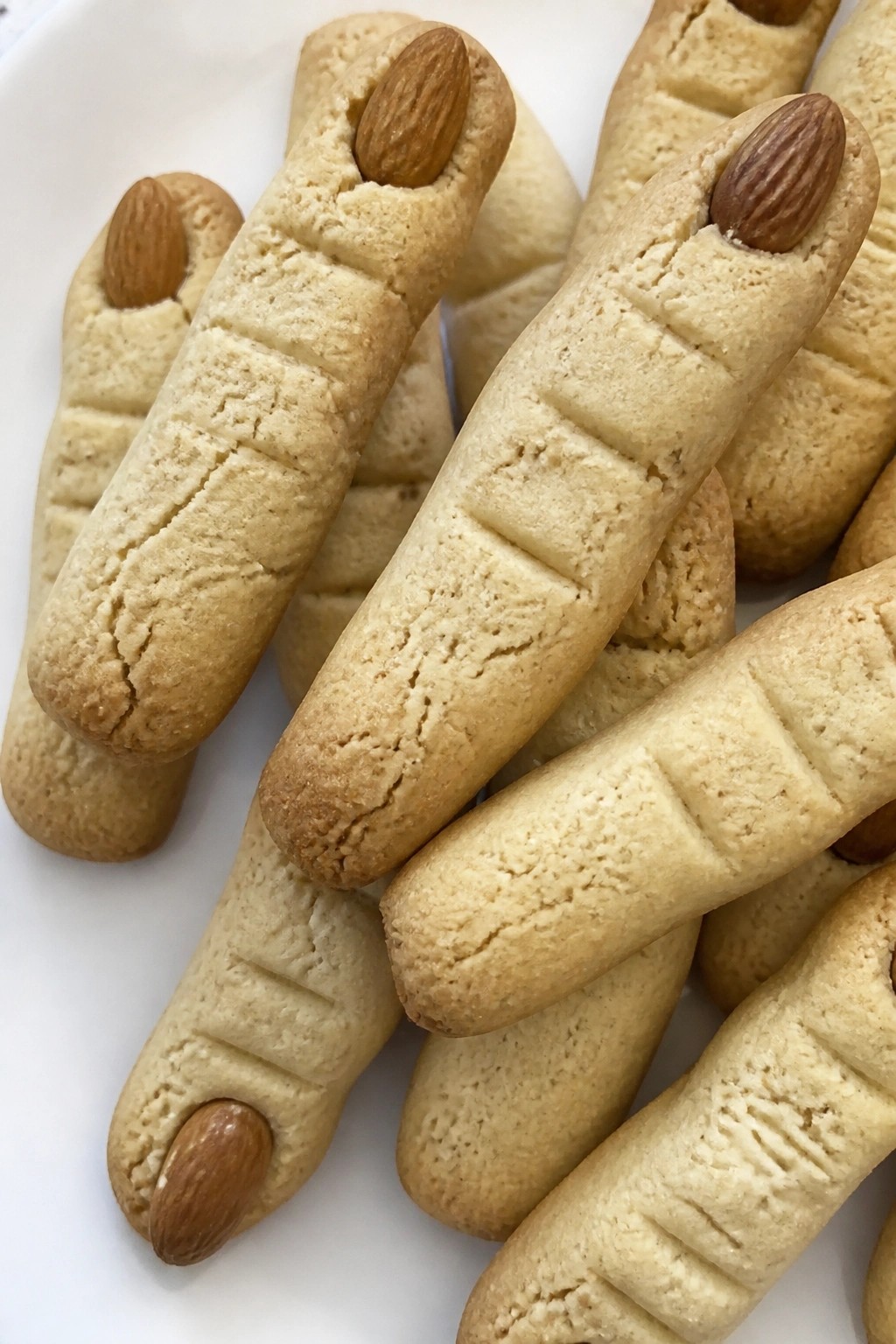 Witch Finger Almond Biscotti